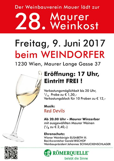 Plakat Maurer Weinkost
