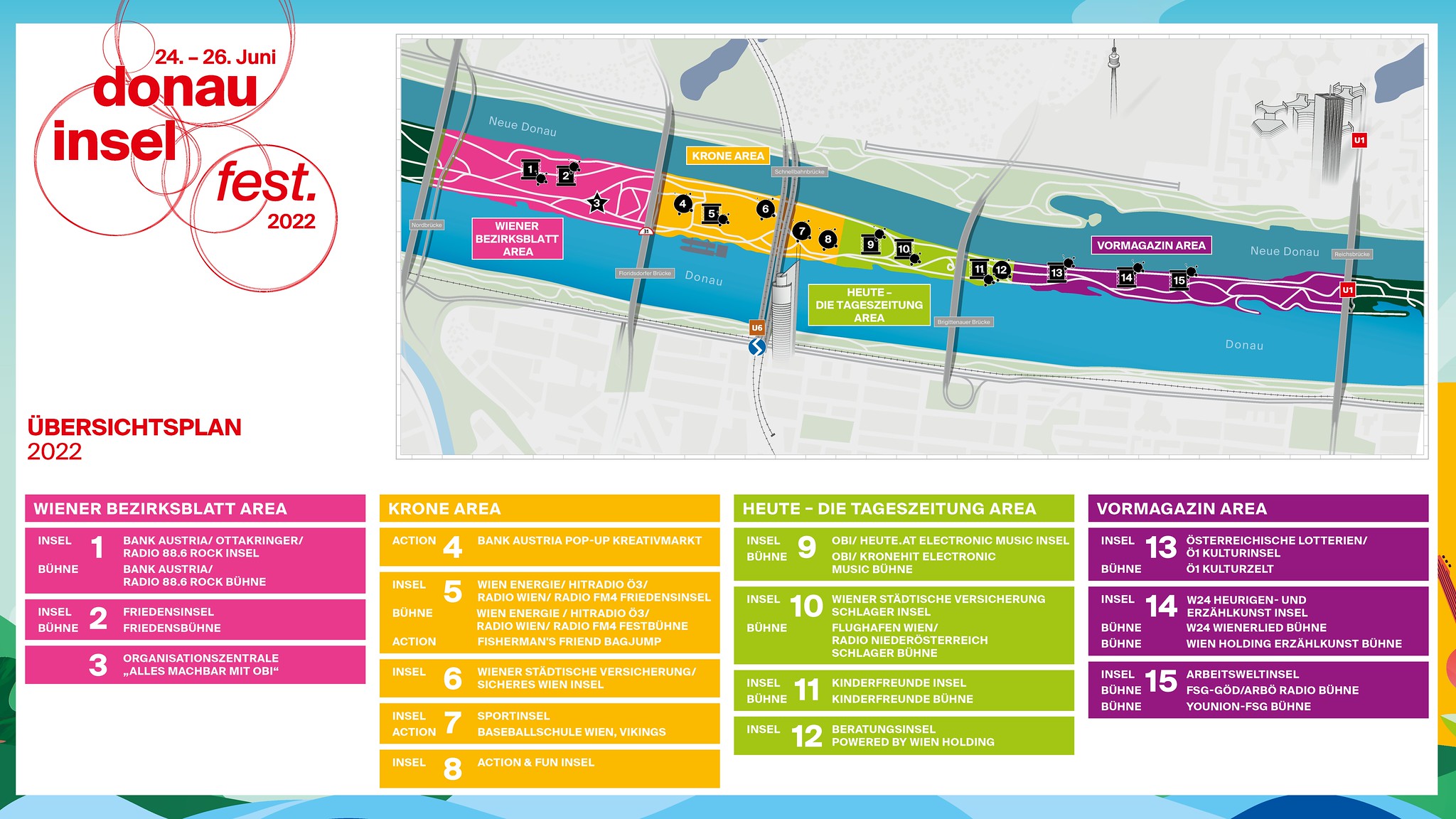 Inselplan Donauinselfest