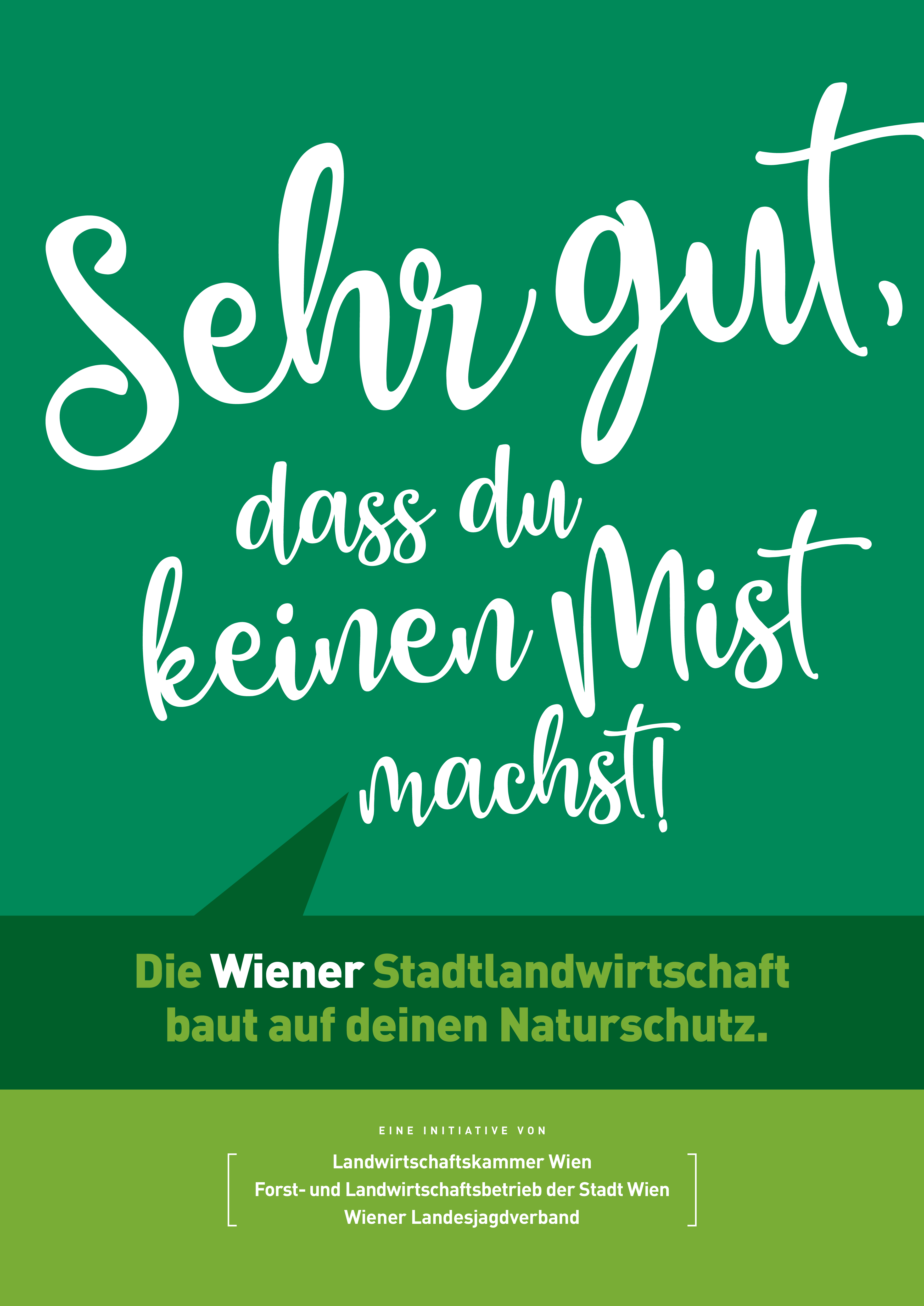 Bitte-Danke-Schild Thema Müll