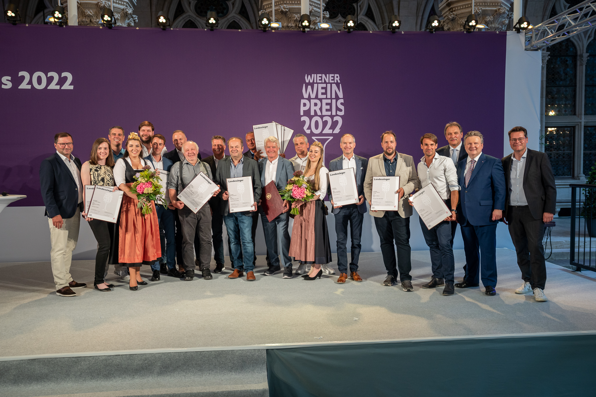 Gruppenfoto Wiener Weinpreis
