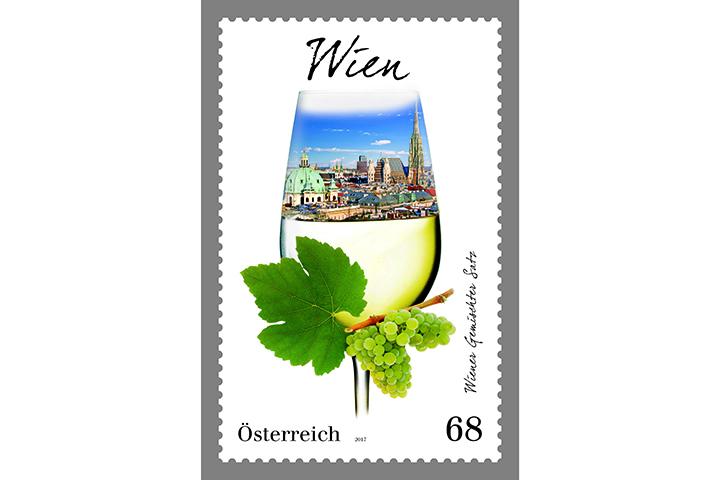 Sonderbriefmarke Wien