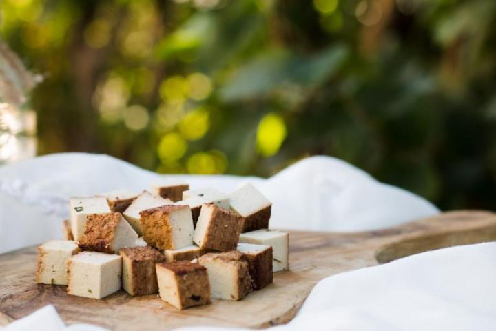 Tofu geräuchert