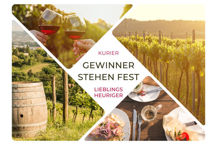 Gewinner stehen fest - Kurier Freizeit Lieblingsheurigen Voting