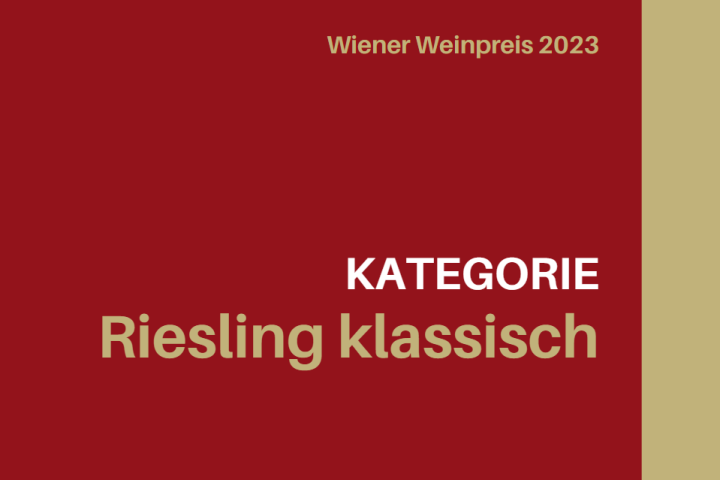 Wiener Weinpreis Riesling klassisch