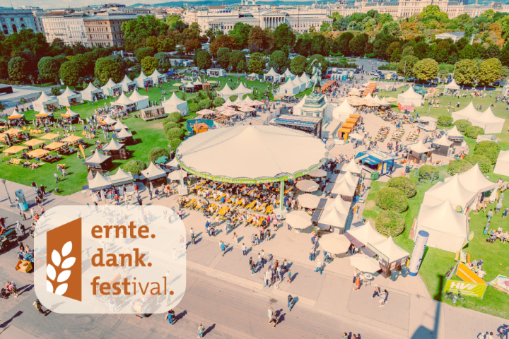 Erntedankfestival 2025, Blick auf den Heldenplatz