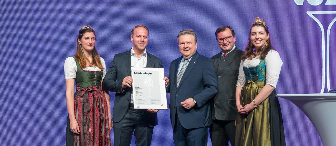 © stadtwienmarketing/Andreas Tischler Wiener Weinpreis 23 - Michael Edlmoser