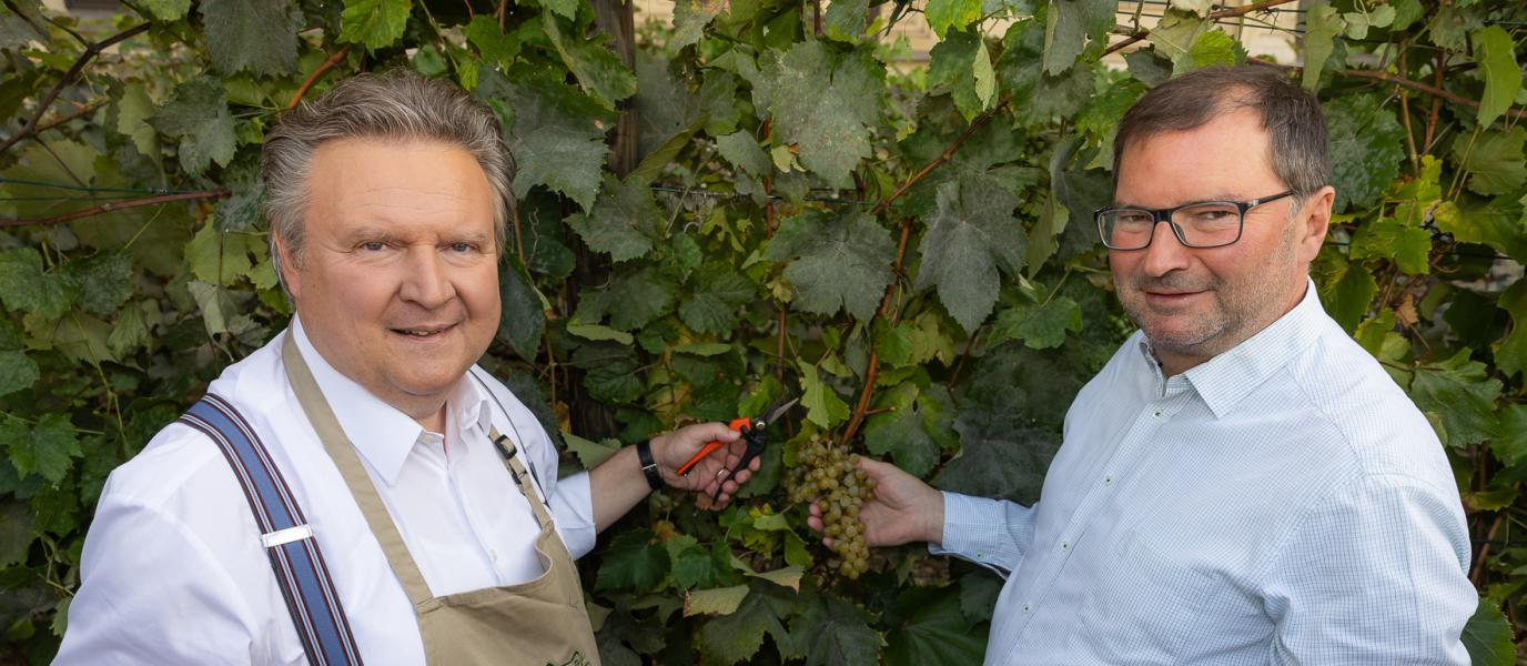 Bürgermeister Michael Ludwig und LK Präsident Norbert Walter