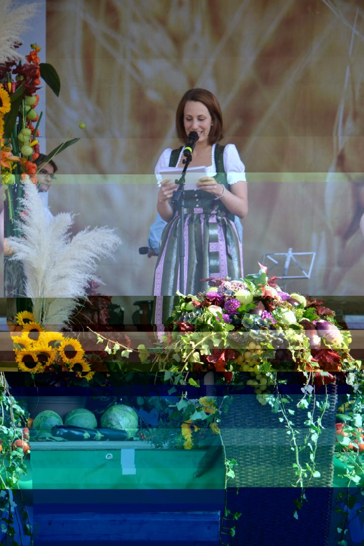 Moderatorin Verena Scheiblauer